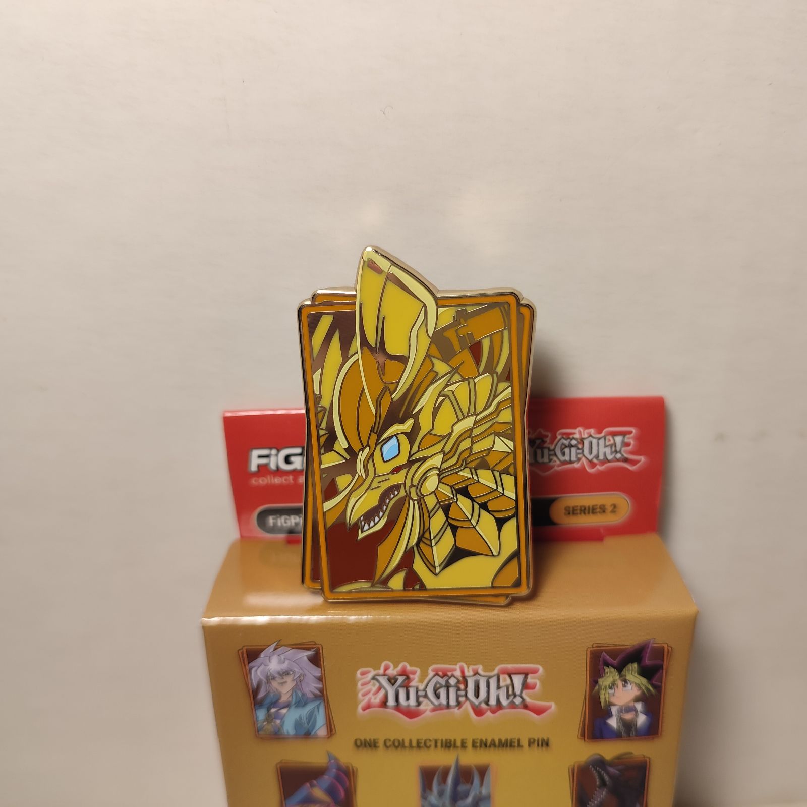 Yugioh Mystery Series 2 The Winged Dragon Of Ra Enamel Pin Figpin Mini Y564